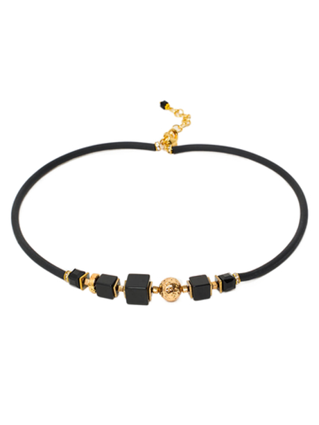 10154021 Колье Роман с камнем