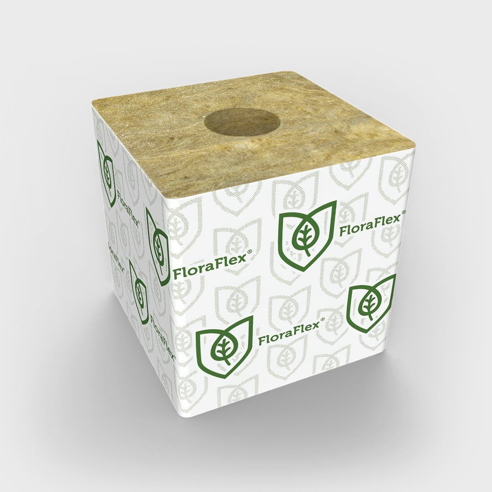 Минеральная вата FloraFlex Wool (Куб 15х15х15 см)