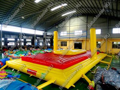 Площадка для игры в Боссабол 18*9*5 м, двухуровневый