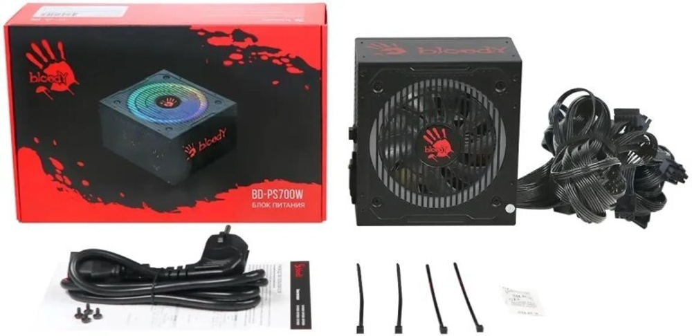 Блок питания ATX Bloody BD-PS700W-R