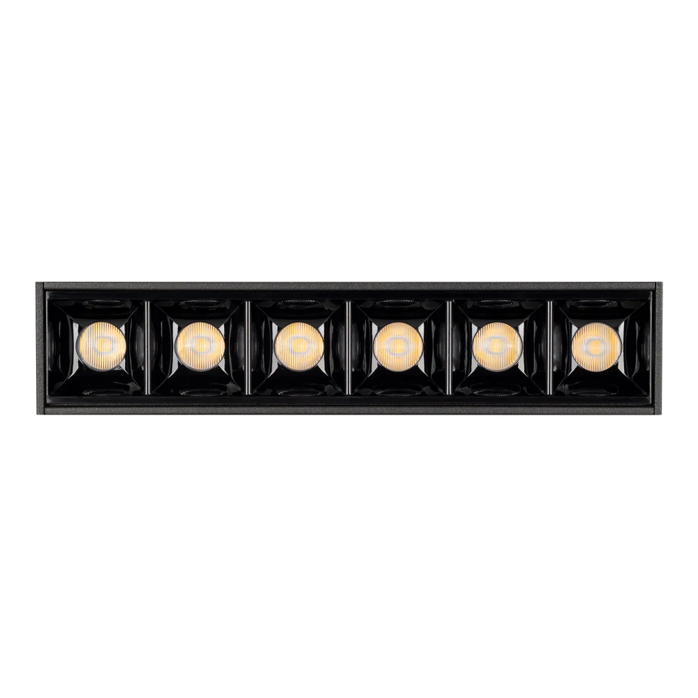 Светильник MAG-LASER-45-L160-6W Warm3000 (BK, 15 deg, 24V) (Arlight, IP20 Металл, 5 лет) 026935