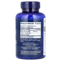 Life Extension Optimized Garlic 200 Veg Caps , Чеснок