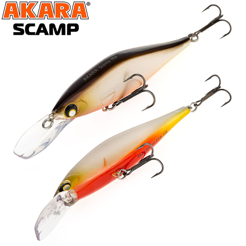 Воблер Akara Scamp 95F 12 гр. (3/7 oz 3,7 in) A76