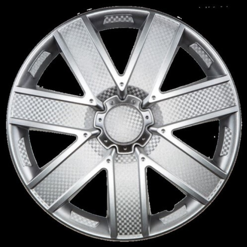 Колпак колеса R13 Галакси серебристый (в мешке 4 упак) (LION)