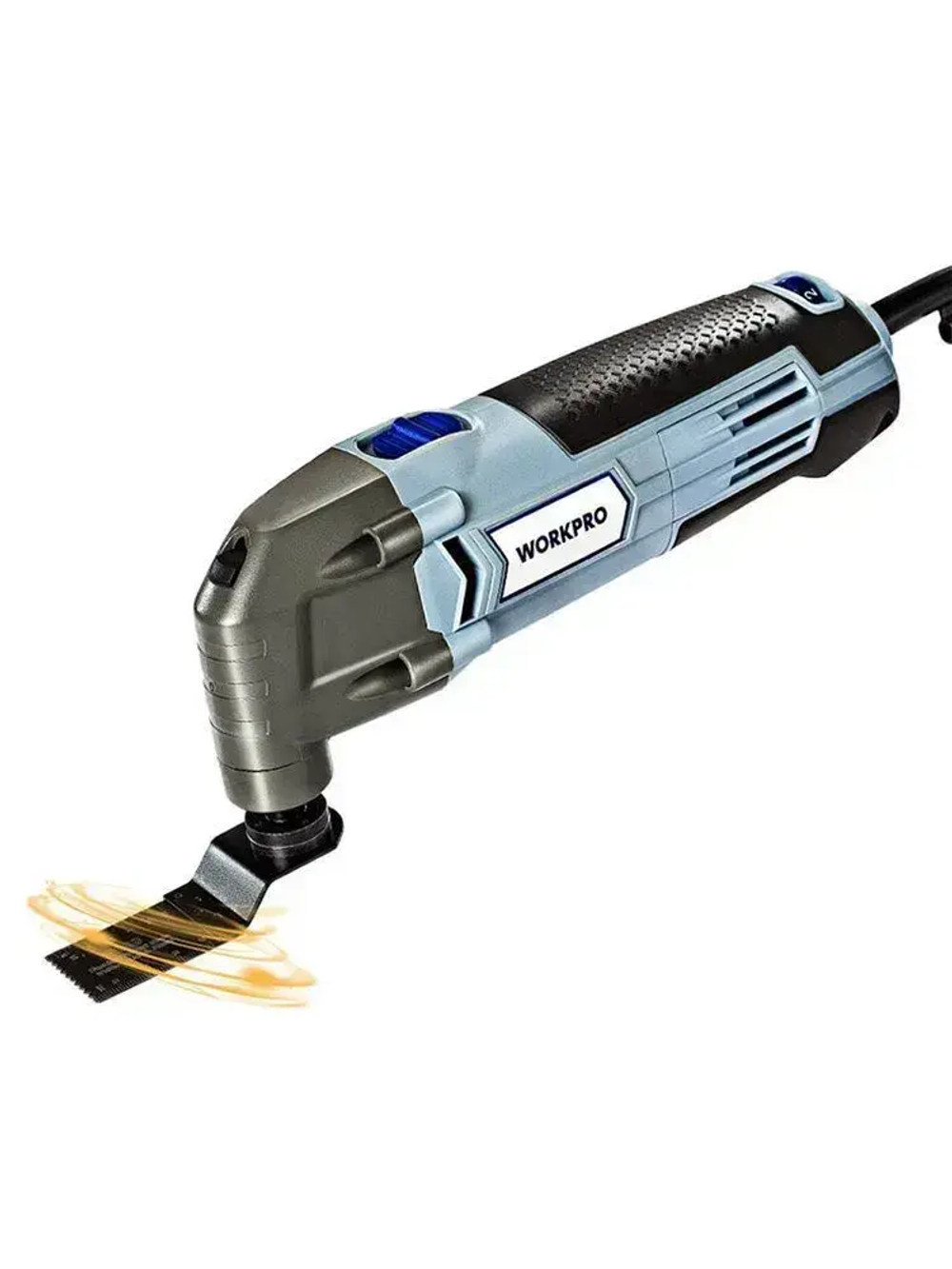 Осциллирующий многофункциональный инструмент 300 Вт, 6 регулируемых скоростей с аксессуарами 16 шт