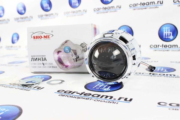 Биксеноновая линза "Sho-Me" 330 без "ангельских глаз" (1шт)