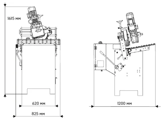 Стационарная машина для снятия фаски NKO UZ-30 Express с автоподачей