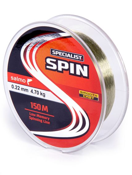 Леска монофильная Salmo Specialist SPIN 150 м, 0,22 мм