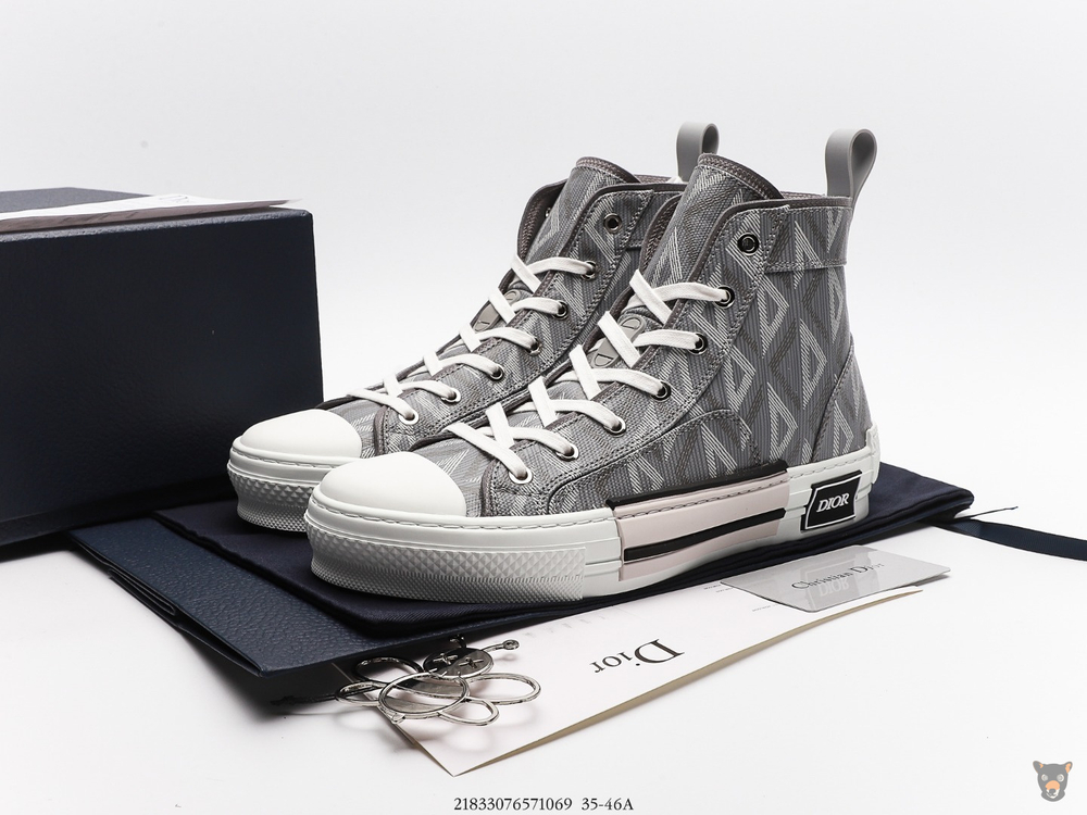 Кеды Dior B23 Oblique High-Top