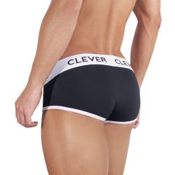 Мужские трусы брифы черные Clever CLEVER PIPING BRIEF 500111