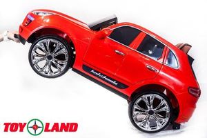 Детский электромобиль Toyland Porsche Macan красный