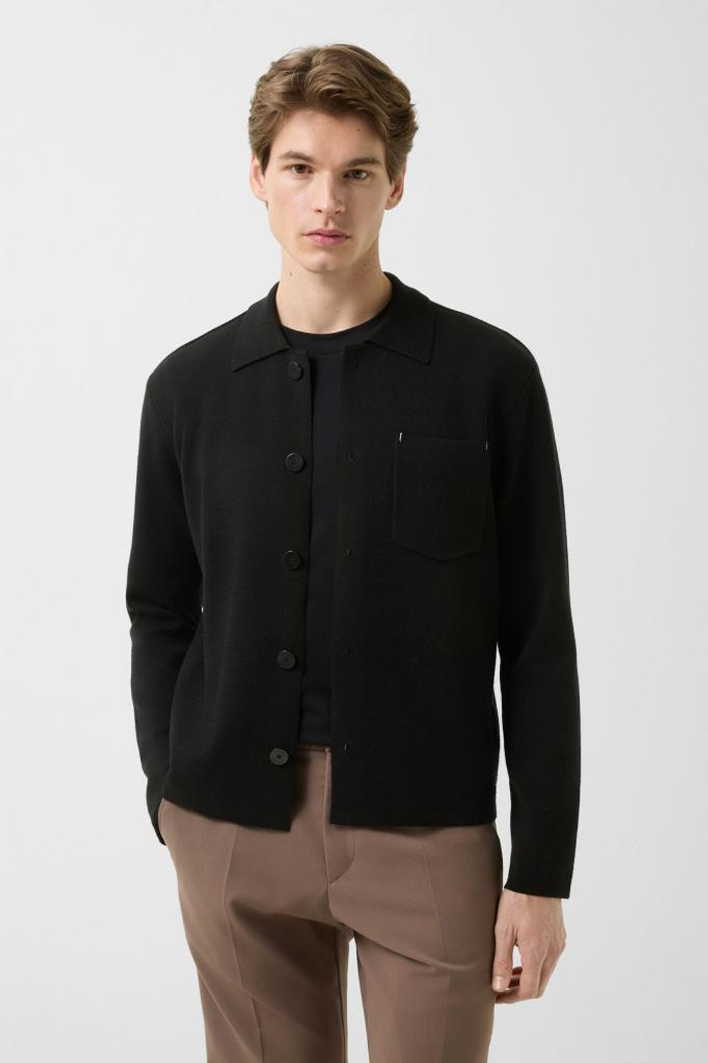 Рубашка BOGNER OLAF в черном цвете