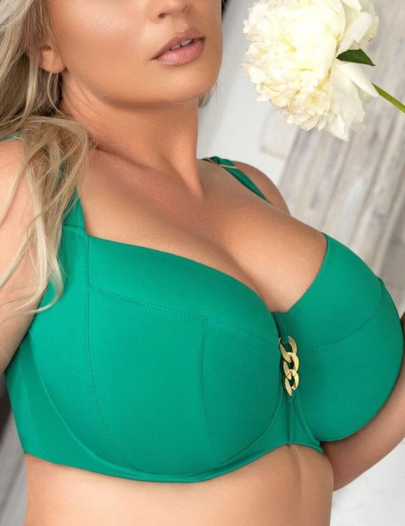 Купальный бюст Kris Line California Soft Full Cup (зеленый)