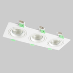 Светильник встроенный Crystal Lux CLT 002C3 WH V2