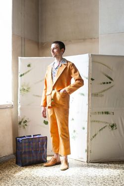 Рубашка Embroidered Houses Suit