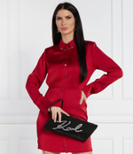 Клатч k/evening signature clutch rhi Karl Lagerfeld - черный(240W3024)