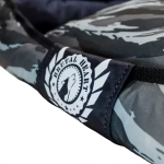 Лежак для средней собаки размер L антивандальная ткань разборный синий хаки Brutal Heart