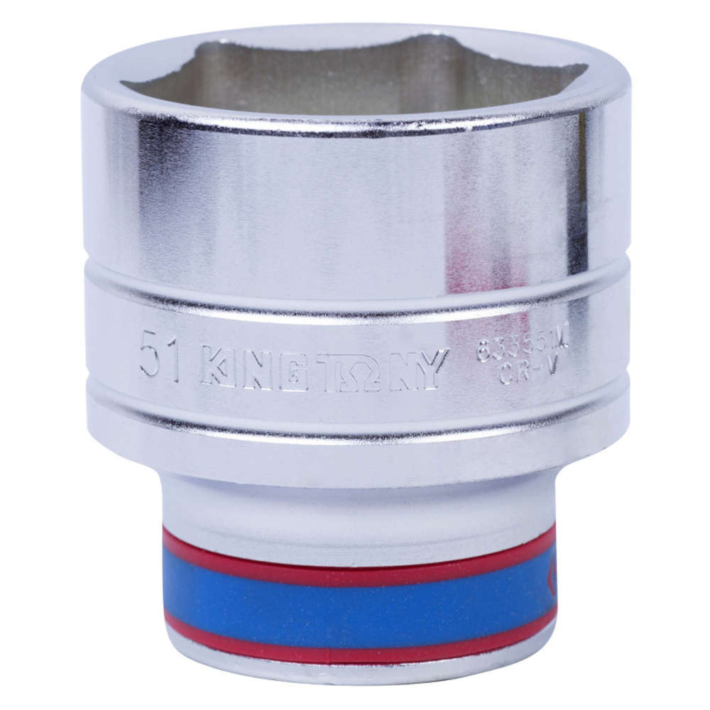 Головка торцевая стандартная шестигранная 3/4&quot;, 51 мм KING TONY 633551M