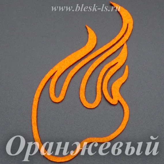 Фетровая основа #72, Основа #72 (оранжевая)