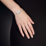 Браслет из белого золота c бриллиантом Артикул: 05-0735-00-101-1120