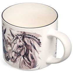 КРУЖКА LEFARD "HORSE" СЕРЕБРО 500МЛ