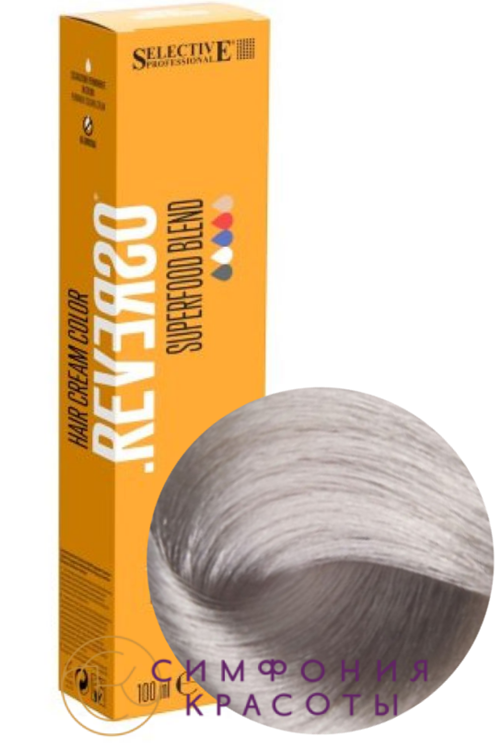 1011 "Reverso Hair Color"  Блондин ультра пепел интенсив 100 мл