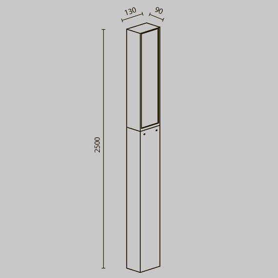 Садово-парковый светильник Maytoni Outdoor O470FL-L40GF3K