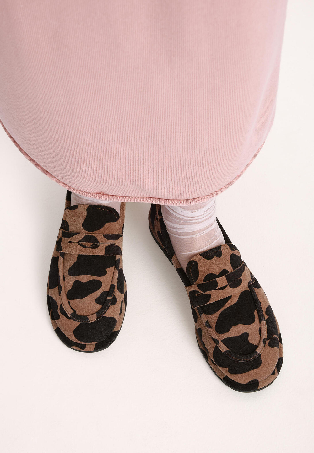 Лоферы // Nino // Cashmere Milka // Suede