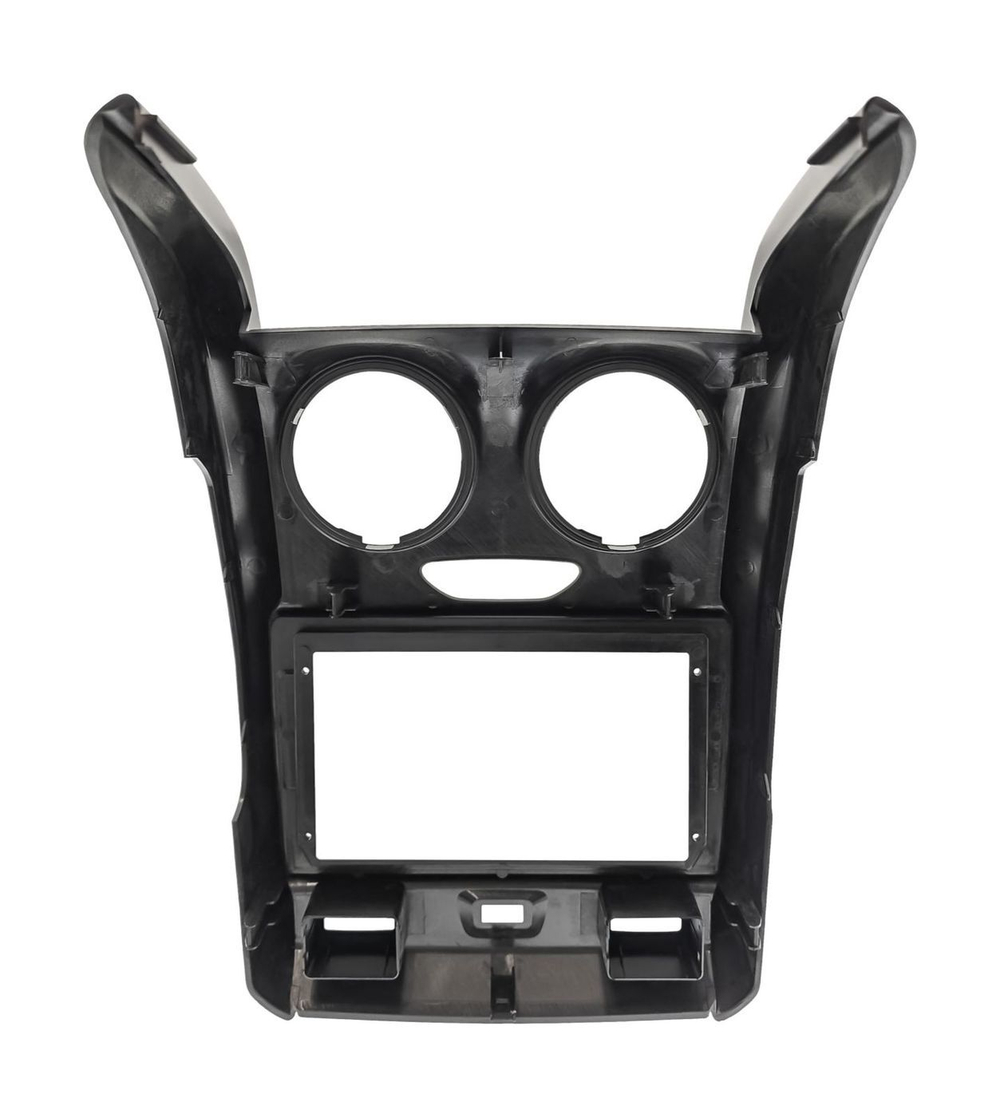 Комплект рамки с разъёмами 9" Renault Duster 1 2015-2020, Lada Largus 2021+ (без мультируля) большая МАТ - Car-Smart 7088TA