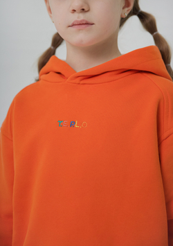 Худи в стиле oversize Апельсин