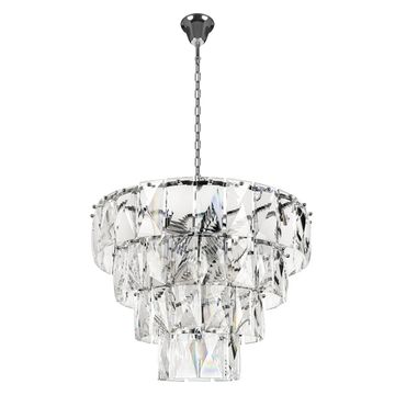 Подвесная люстра 7*Е14 10561/660 Clear хром Contemporary LOFT IT
