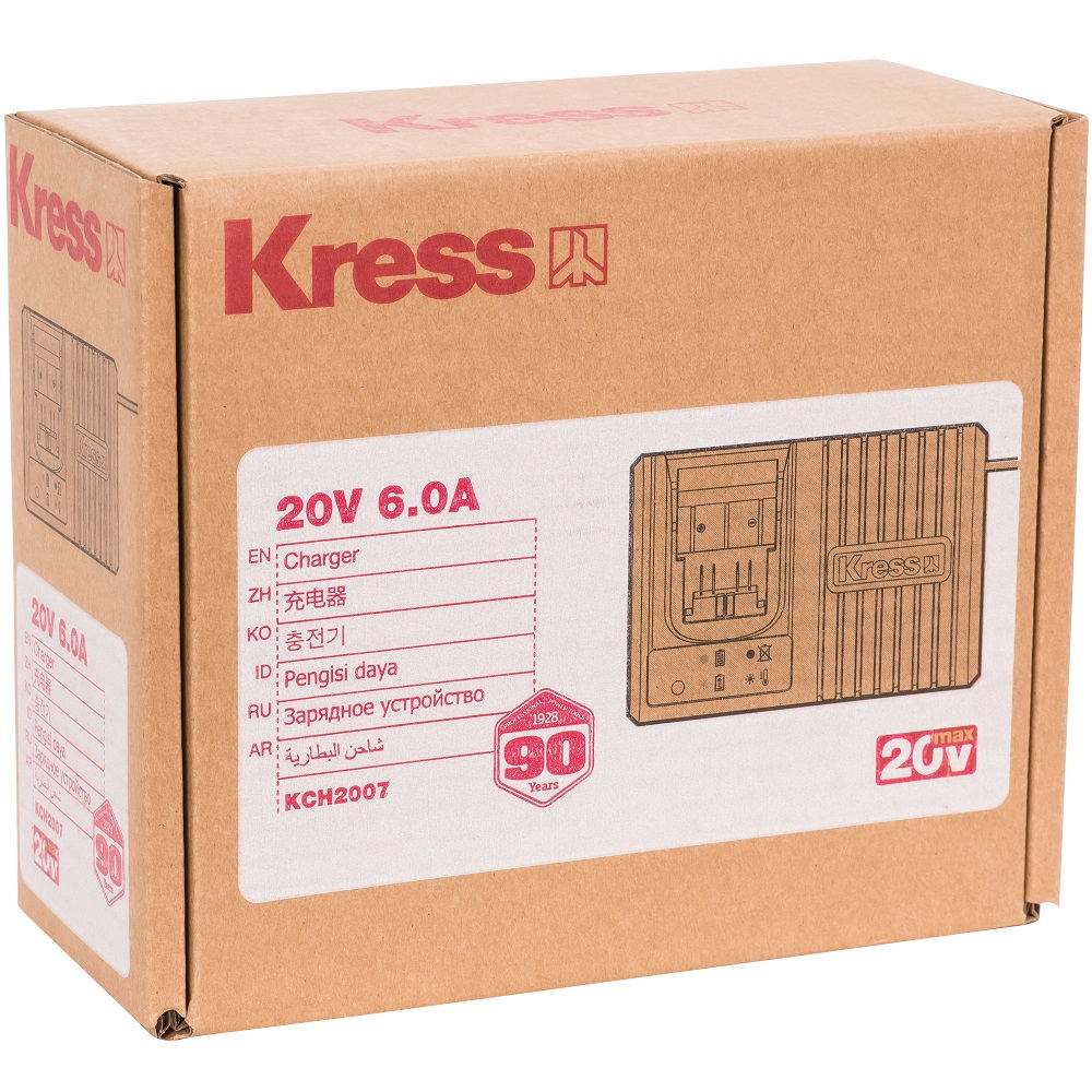 Зарядное устройство KRESS KCH2007 20V 6A