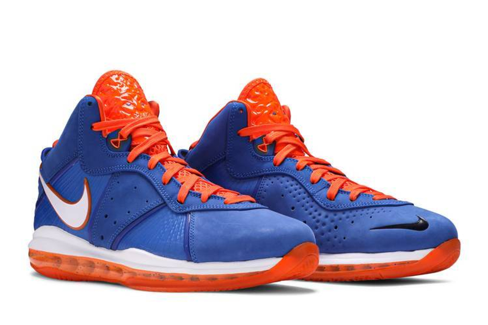 Кроссовки Nike Lebron 8 Qs "Blue And Orange"
