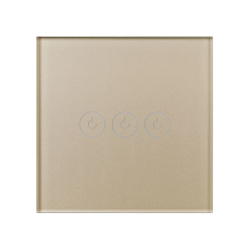 Выключатель сенсорный SWT-OMALI-S03-ZB-GD (250V, 10A, Zigbee) (Arlight, Стекло) 050048