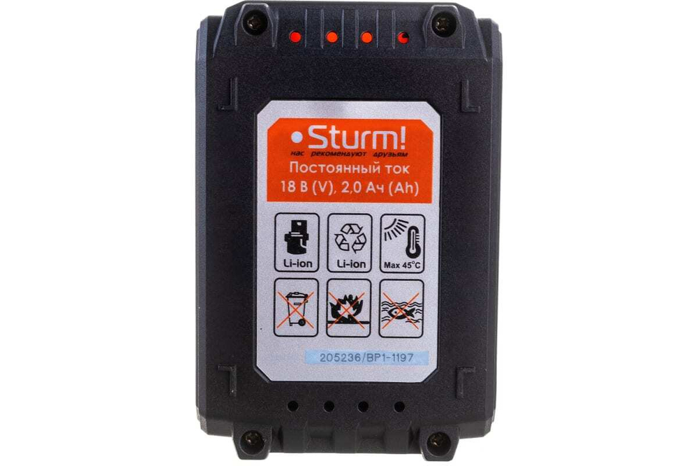 Аккумулятор 1BatterySystem (18 В; 2 Ач) Sturm SBP1802