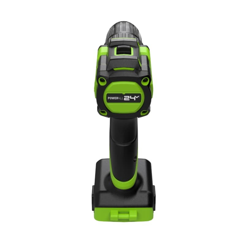 Дрель-шуруповерт акк. Greenworks DD345, 24V, б/щет,0-450/0-1850 об/мин, 25/45 Нм,1,5-13мм, LED, (3708307)