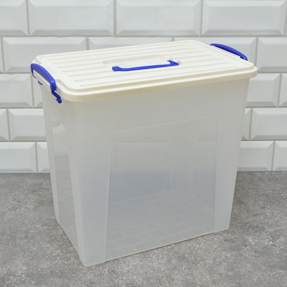 Контейнер 19л с ручкой "Депо", прозрачный