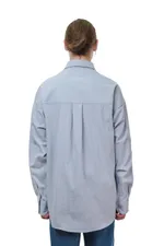 Сорочка Ymkashix Puff голубая