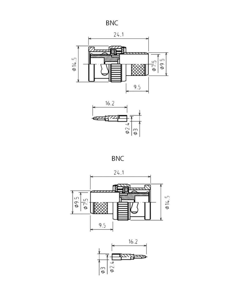 Кабель соединительный BNC-BNC
