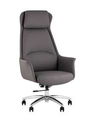 Кресло руководителя TopChairs Viking NEW серое