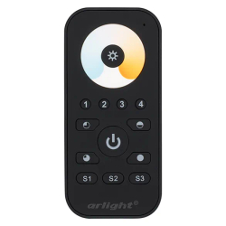 Сенсорный пульт SR-2819S-CCT (MIX, 4 зоны) (Arlight, IP20 Пластик, 3 года) 017677
