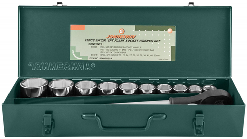 Набор головок торцевых 22—50 мм Jonnesway S04H6315SA