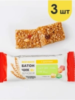Батончик зерновой сцукатами