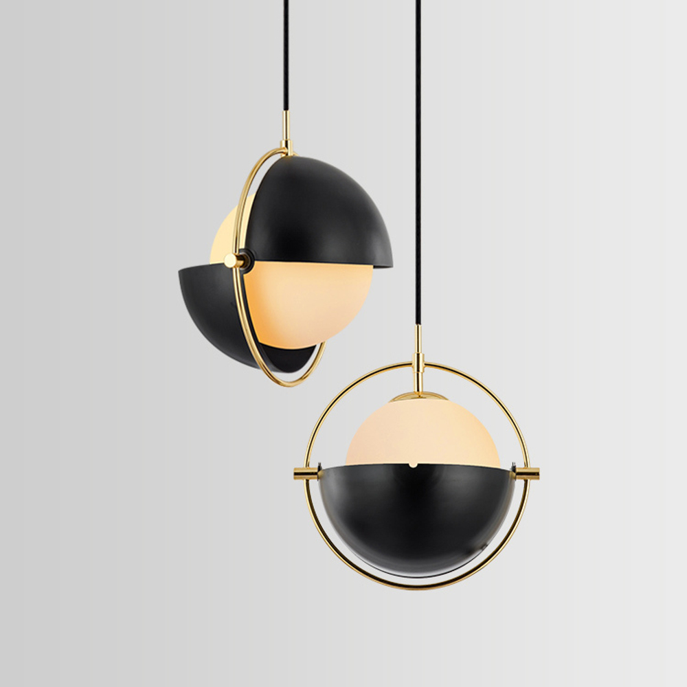 Pendant design lamp Multi  ( Black )