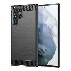 Защитный чехол в стиле карбон для Samsung Galaxy S23 Ultra, серия Carbon от Caseport
