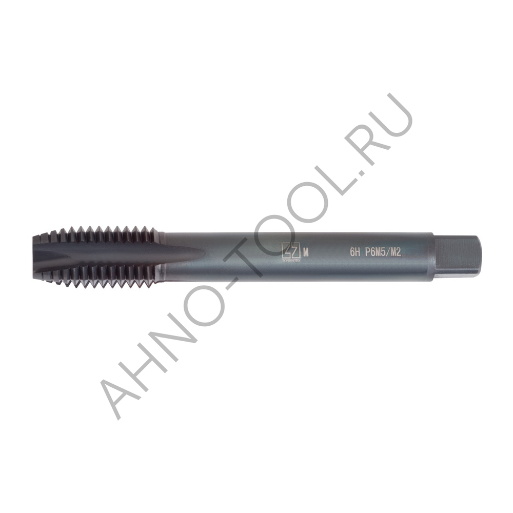 Метчик м/р М20х2,5 Р6М5/М2 DIN376 BLACK OXIDE, с прямой канавкой, с подточкой ТОЧИНТЕХ