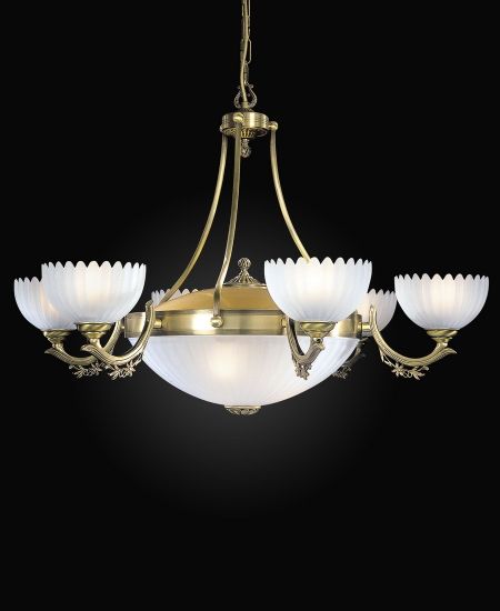 Люстра подвесная Reccagni Angelo L.3030/6+3