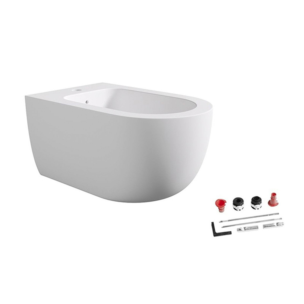 Биде подвесное Alice Unica 32250109SET белый матовый