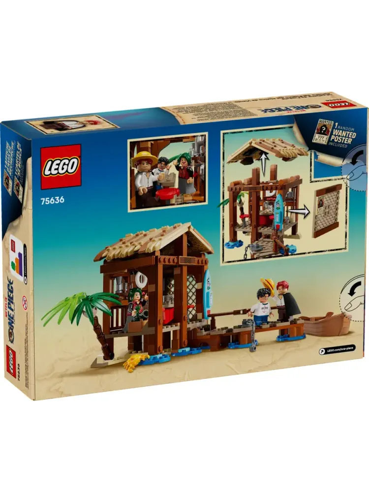 Конструктор One Piece 75636 Хижина с Ветряной Мельницей