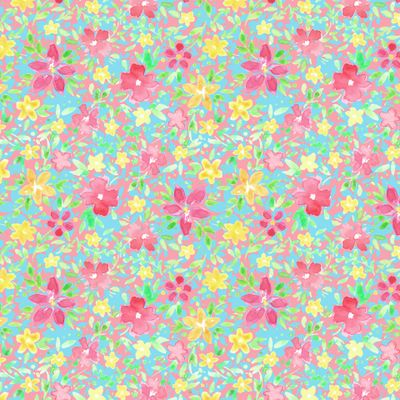 Акварельные цветы